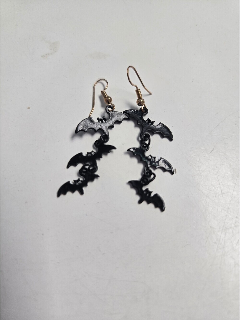 Halloween Bat Dangle Earrings